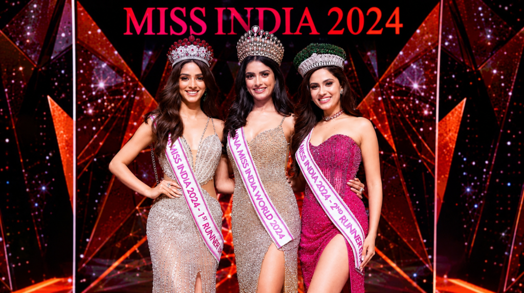 Femina Miss India 2024 crown