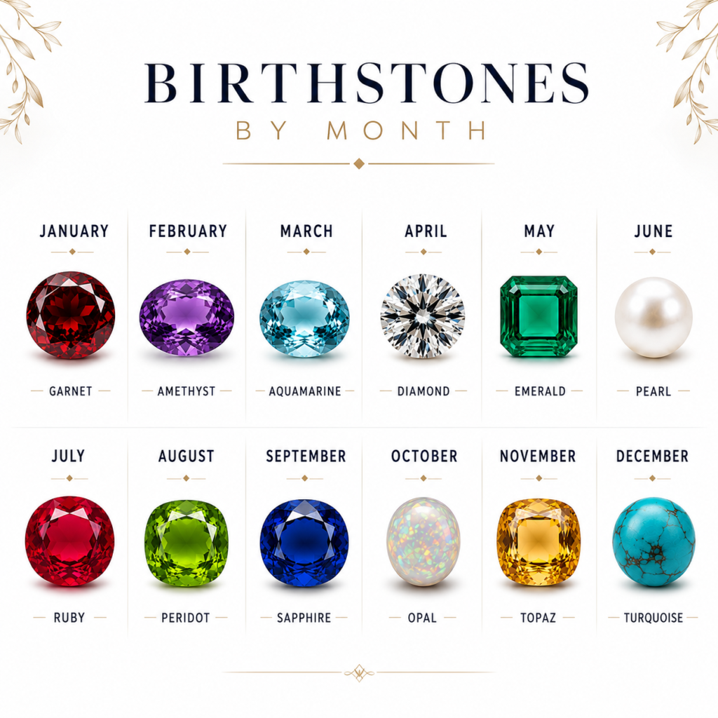 Birthstone by Month
