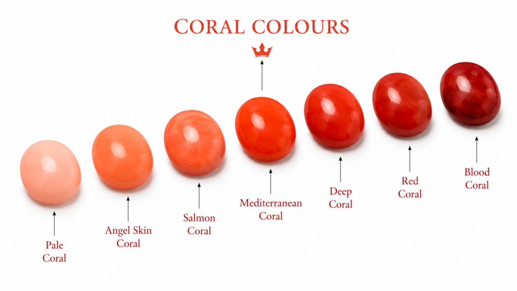 red coral gemstone