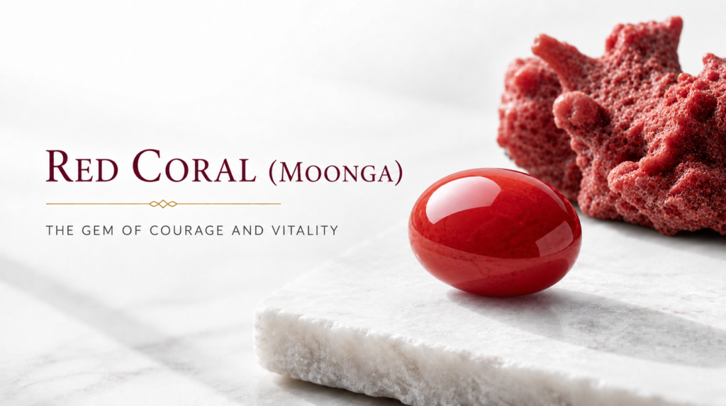red coral gemstone