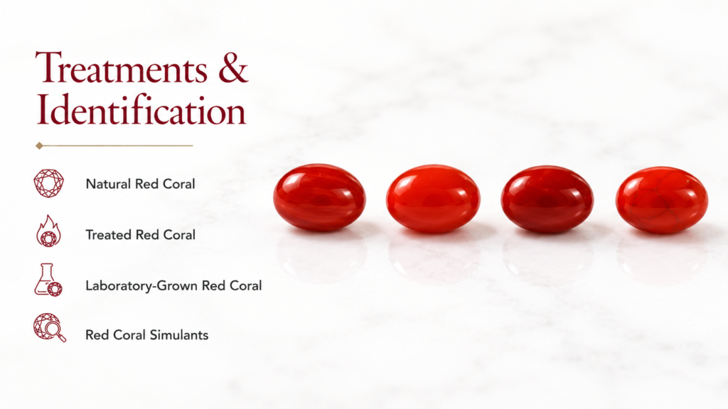 red coral gemstone