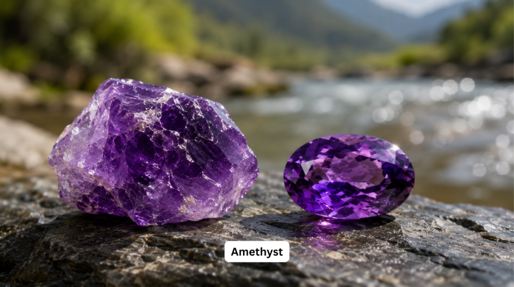 February Birthstone: Amethyst
