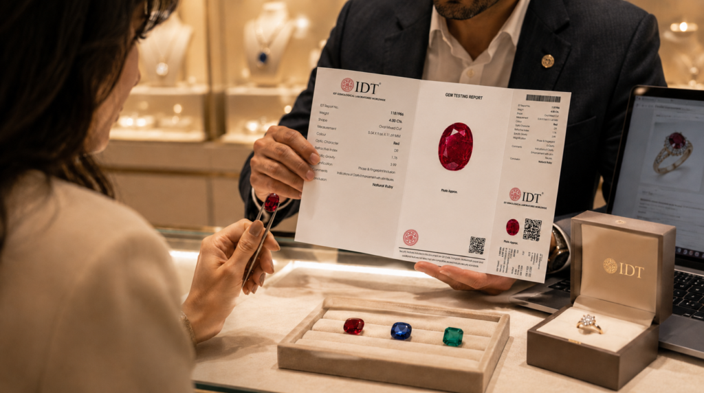 Gemstone Certification