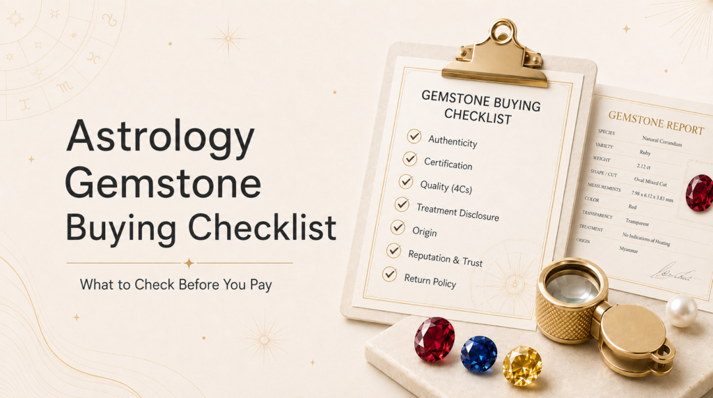 Gemstone Certification